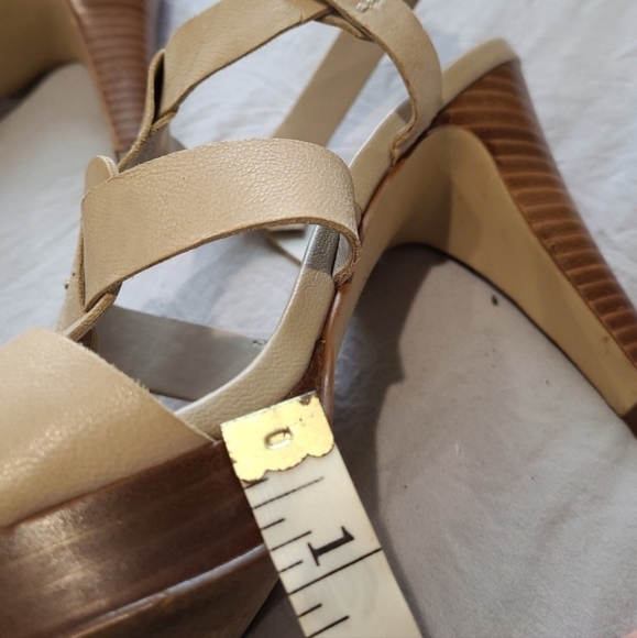 FRANCO SARTO MOPED tan Leather Sandal womens 7.5. - Picture 12 of 12